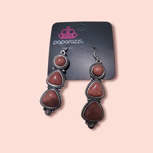 Paparazzi Bedrock Drop Earrings